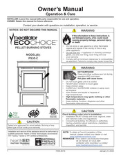 Heatilator ECOCHOICE PS35-C Owner's Manual