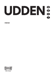 IKEA UDDEN HW320 Manual