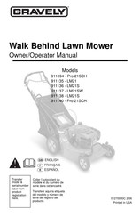 Gravely 911094 Operator's Manual