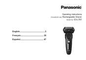 Panasonic ES-LT67 Operating Instructions Manual