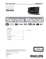 Philips MCM2050/12 Service Manual