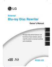 LG BE08LU20 Owner's Manual