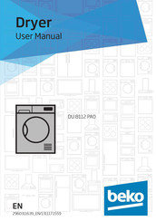 Beko DU 8112 PA0 User Manual