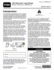 Toro Recycler 21442 Operator's Manual