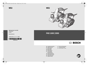 Bosch PHO 1500 Instructions Manual