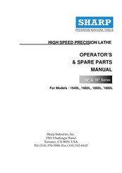 Sharp 16 Series Manual