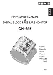 Citizen CH-657 Instruction Manual