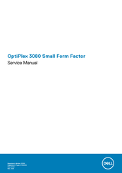 Dell OptiPlex 3080 Small Form Factor Cable Cover Service Manual