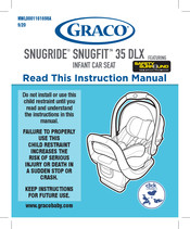 Graco SNUGRIDE SNUGFIT TM 35 DLX Instruction Manual