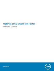 Dell OptiPlex 3050 Small Form Factor Owner's Manual