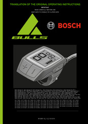 Bosch Sonic Eva 1 Translation Of The Original Operating Instructions