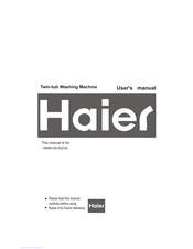 Haier HWM120-0523S User Manual