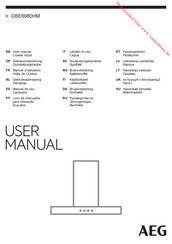 AEG DBE6980HM User Manual