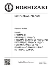 Hoshizaki F-1002MWJ-C Instruction Manual