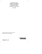 Kohler K-785 Roughing-In Manual