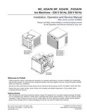 Follett K39863 Installation, Operation And Service Manual