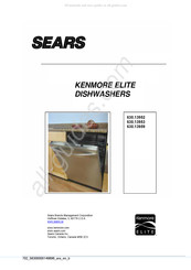 Sears KENMORE ELITE 630.13952 Manual