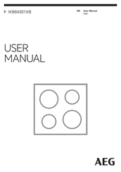 AEG 3000 IKB64301XB User Manual