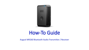 August MR260 How-To Manual