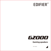 Edifier G2000 User Manual