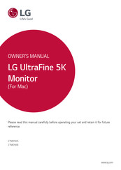 LG UltraFine 27MD5KB Owner's Manual