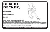 Black & Decker BV3600 Instruction Manual
