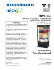 Hussmann microSC MDN4775B1A Manual