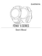 Garmin Fenix 6 Owner's Manual