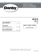 Danby DAC060BHUWDB Owner's Manual