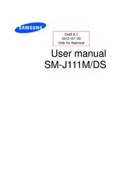 Samsung SM-J111M/DS User Manual