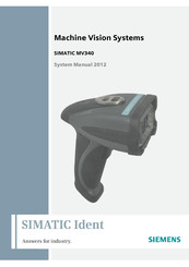 Siemens SIMATIC Ident MV340 System Manual