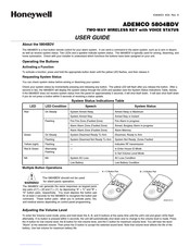 Honeywell ADEMCO 5804BDV Manual