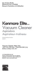 Kenmore Elite BU1017 Use & Care Manual