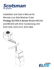 Scotsman Prodigy ELITE MC330 Installation And User Manual