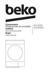 Beko DCU 8230 User Manual