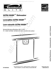 Kenmore ULTRA WASH HE 665.1316 Series Use & Care Manual