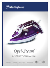 Westinghouse Opti-Steam WHIR02PW Instruction Manual