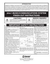 Linear DMC1PACK Instructions Manual