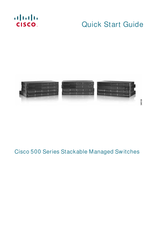 Cisco SF500-48MP Quick Start Manual