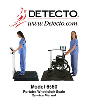 Detecto 6560 Service Manual