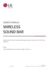 LG SPP5C-W Owner's Manual