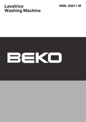 Beko WML 61221 M Manual