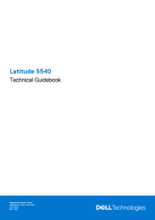 Dell Latitude 5540 Technical Manualbook