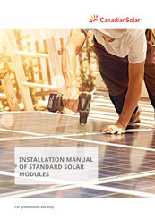 Canadian Solar CS6U-340P Installation Manual