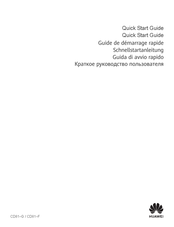 Huawei CD81-F Quick Start Manual