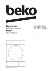 Beko DE 8433 RX0B User Manual