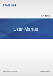 Samsung SM-T595 User Manual