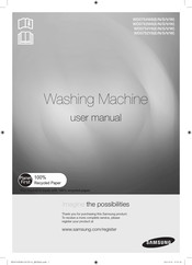 Samsung WD0754W8E User Manual