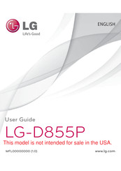LG LG-D855P User Manual