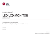 LG 27UQ750 Owner's Manual